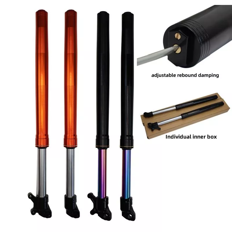 Custom Oil Slick ปรับการตอบสนองของโช้คอัพหน้ารถจักรยานยนต์