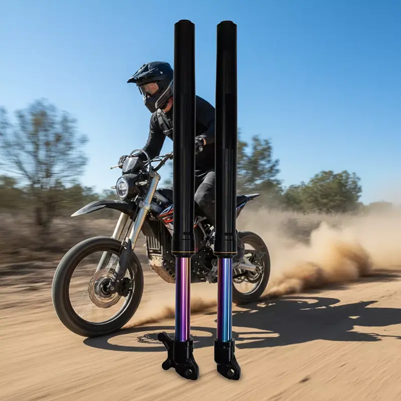 โช้คอัพหน้าแบบคว่ำแบบกำหนดเองสีรุ้ง